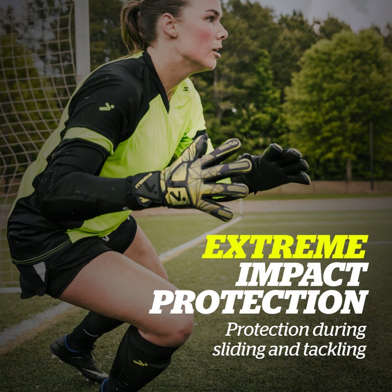 Storelli Womenâ€™s BodyShield Impact Sliders 2, High-Impact Protection, Sweat-Wicking, UV-Resistant Athletic Undershorts for Soccer & Heavy-Duty Sports, Black, Extra Small - Image 2
